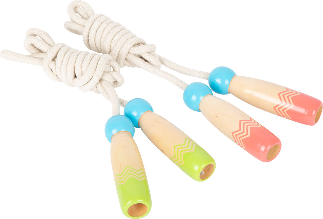 small foot Springseile Active – 2er-Set mit Holzgriffen