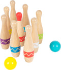 small foot Kegelspiel Active – 9 Kegel und 2 Kugeln