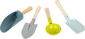 small foot Handschaufel-Set kompakt – 4 Teile aus Holz und Metall